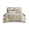 Gracie Mills Lyon 3-Pc Striped Cotton Comforter Set - Grace-15862